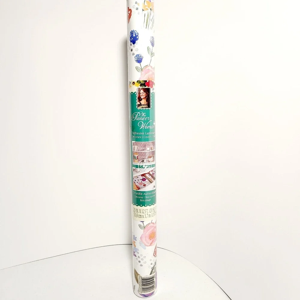 The Pioneer Woman Celia Floral Adhesive Laminate Drawer/Shelf Liner 20